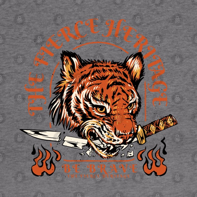 Tiger Tenacity by Life2LiveDesign